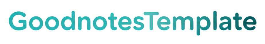 GoodNotes模板 网站Logo 品牌标识 GoodNotes 模板 免费下载 数字笔记